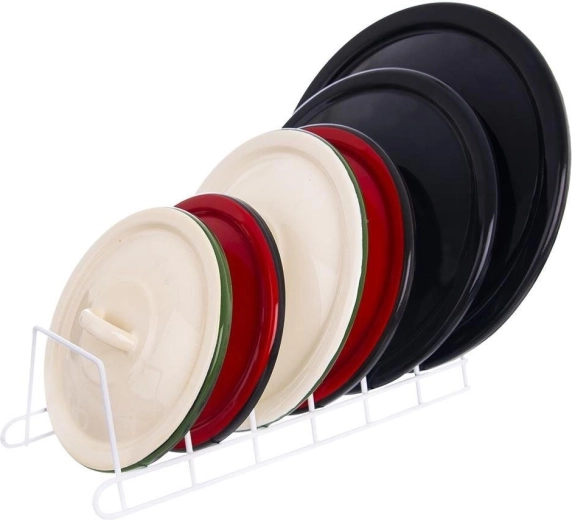 Robusta struttura in metallo di colore bianco