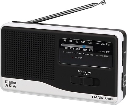 Prenosni radio ASIA, bel