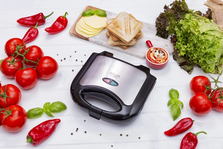 ADLER AD 3015 Sandwich Maker, 750 W
