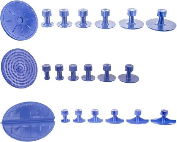 18 adapters for different dent shapes