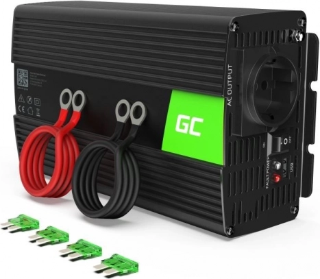 Portable Green Cell Voltage Inverter 12V to 230V 1000W/2000W