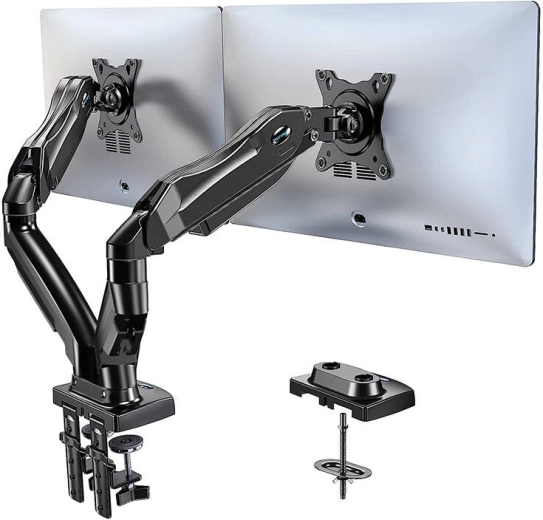 Braccio doppio per 2 monitor 13–30" HUANUO HNDS6
