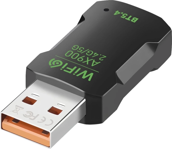 USB Wi-Fi 6-adapter RENEW FORCE med Bluetooth 5.4