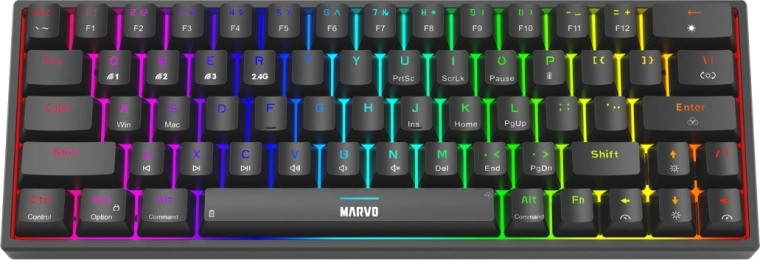 Switch hot-swap e retroilluminazione RGB