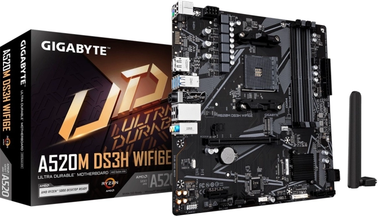 Gigabyte A520M DS3H WF6E osnovna plošča