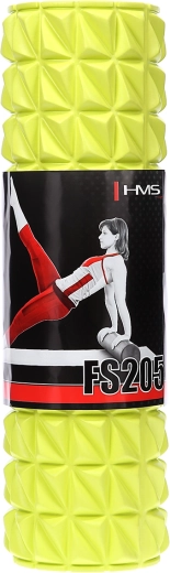HMS FS205 Massage Foam Roller 45 cm – Yellow