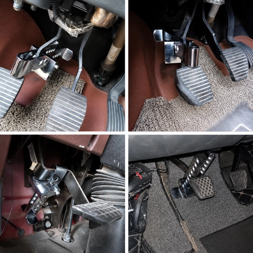 Mechanická blokace pedálů pro vyšší bezpečnost