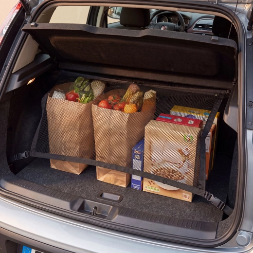 Organizer a rete per auto nero