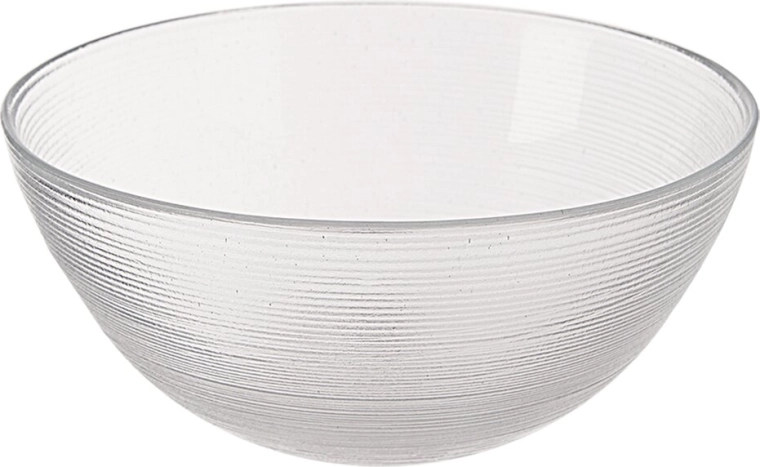 Bol en verre transparent 15 cm