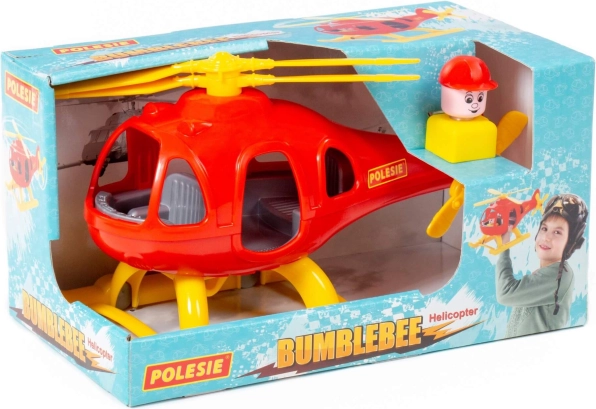 Bumblebee Helicopter Toy POLESIE – Red-Yellow