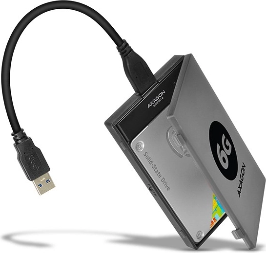 Adattatore AXAGON SlimPort 6 USB 3.0 a SATA 6G per collegamento veloce di SSD/HDD 2.5"