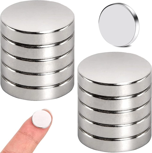 Neodimijski magneti 10 × 2 mm – set od 10 kom