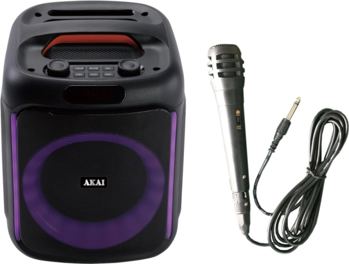 Karaoke con microfono incluso