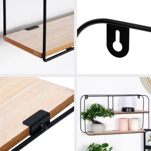 Enostavna montaža zahvaljujoč integriranim nosilcem