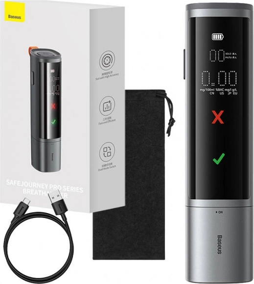 Tester di alcool elettronico Baseus SafeJourney Pro