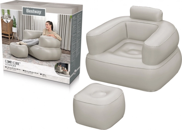 Poltrona gonfiabile BESTWAY chiara