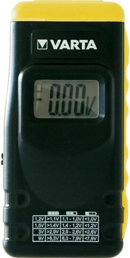 Testeur de piles numérique LCD Varta
