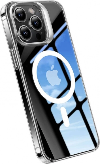 pouzdro torras upro lstand clear‑mag pro iphone 15 průhledné