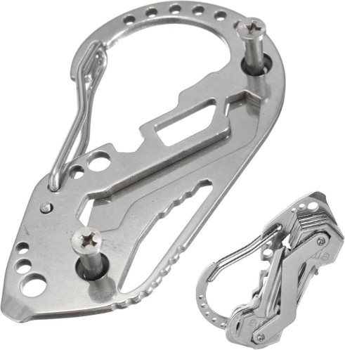 Multifunctional Survival Keychain Carabiner