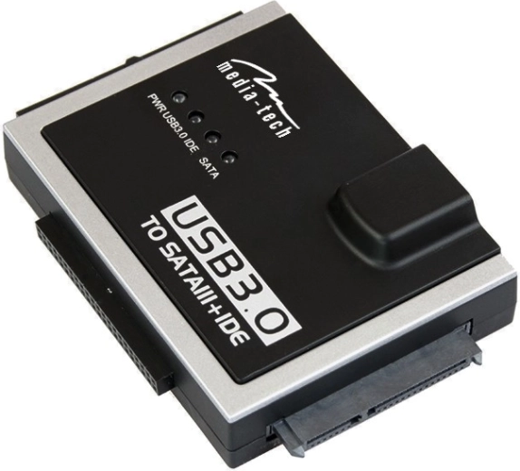 USB 3.0 adaptér SATA/IDE na USB Media-Tech MT5100