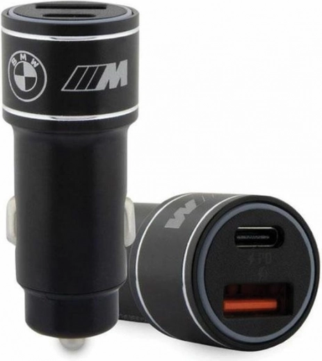 20W PD-QC 3.0 fast-charging car charger black