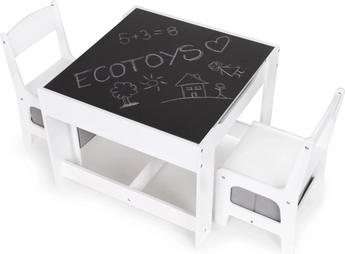 Oboustranná deska s křídovou tabulí