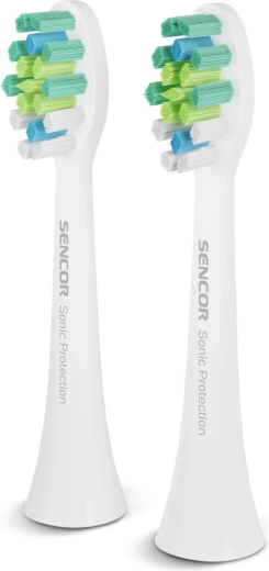 Sencor SOX 101 replacement brush heads for sonic toothbrushes, 4 pcs