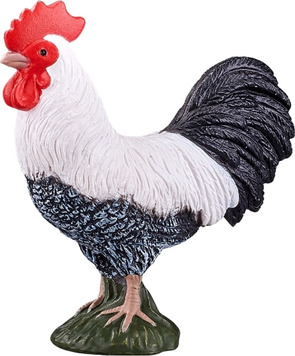 mojo gallo – figurina realistica in plastica per bambini e collezionisti