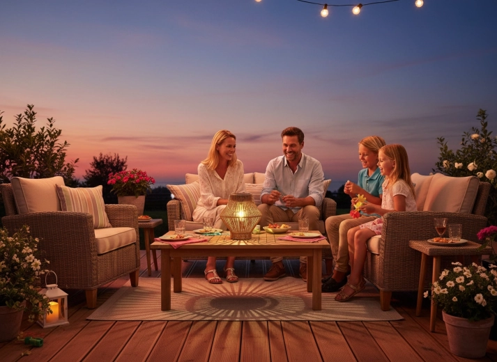 Lumière LED économe et agréable