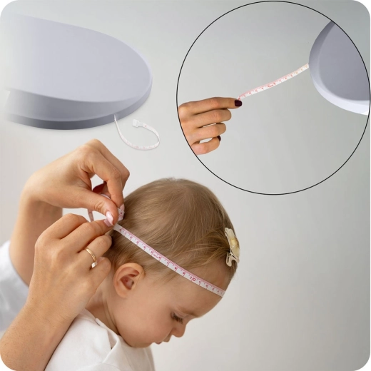 Measuring tape up to 150 cm for complete growth tracking