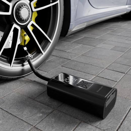 Gonfiaggio preciso con display digitale