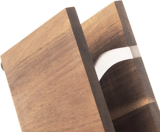 Legno di acacia naturale con resina