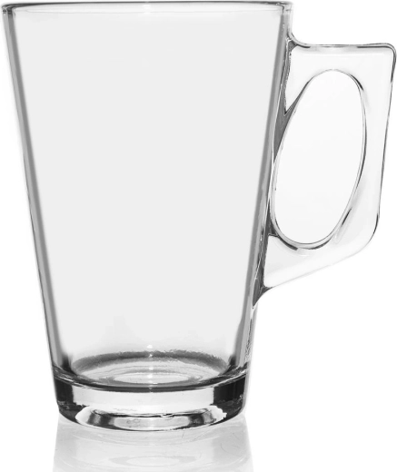 Tartós üveg és kényelmes fül