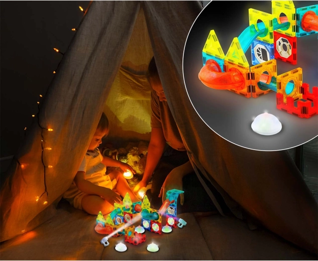 Costruzioni brillanti ed effetti luminosi