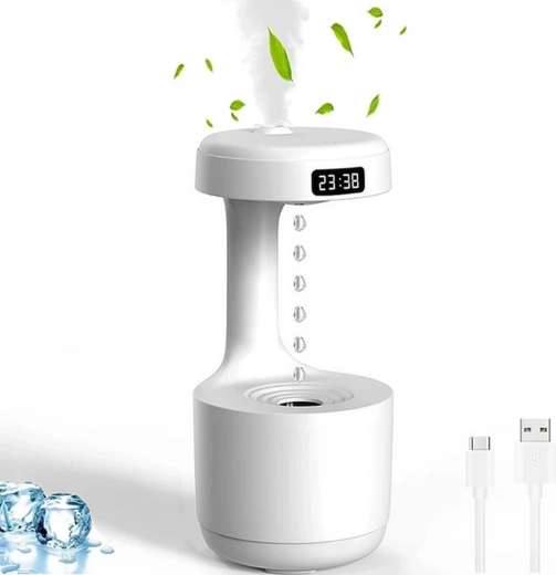 Quiet operation and large 800 ml tank