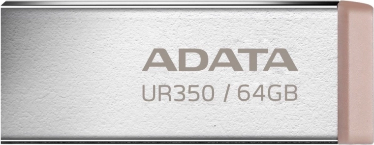 Unità flash USB ADATA Ur350 64GB USB3.2 metallo marrone