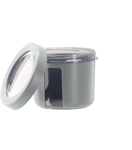 Compact round shape for easy storage