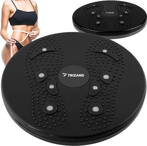 Trizand black twister with massage tips and magnets