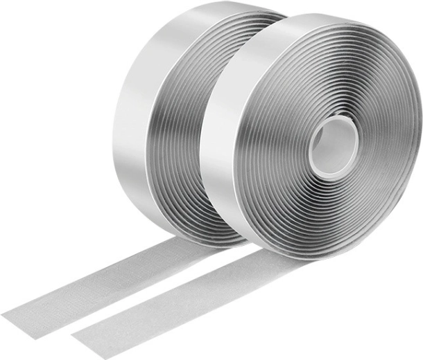 LOGILINK self-adhesive hook-and-loop tape, 5 m set, black