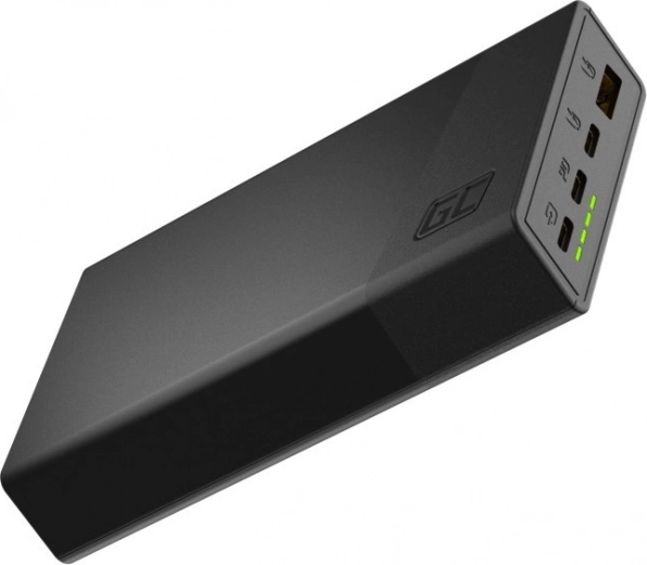 Power bank Green Cell PowerPlay 20000mAh 22,5W nera