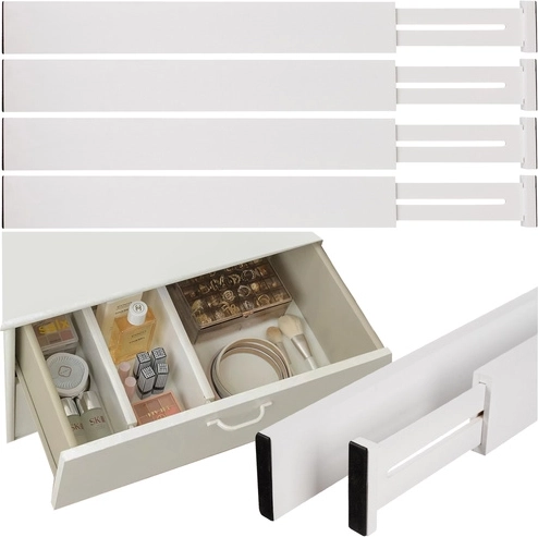 Organizér do zásuvky bílý Ruhhy