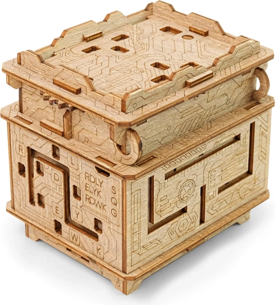 Wooden puzzle EscapeWelt Orbital Box