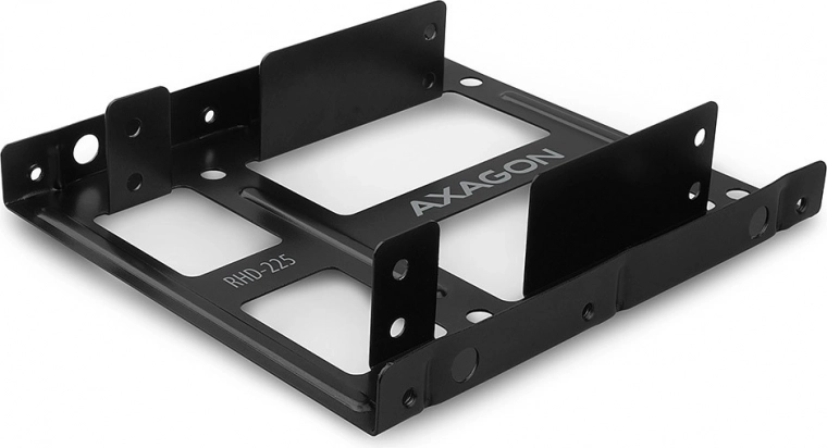 Rám z ocele pre montáž 2x 2.5" disky do pozície 3.5"
