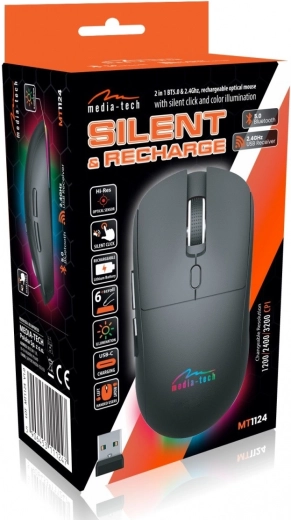 Doppio wireless: Bluetooth 5.0 e 2,4 GHz