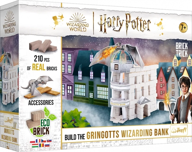 Brick Trick Building Set HARRY POTTER: Gringotts Wizarding Bank (210 pieces)