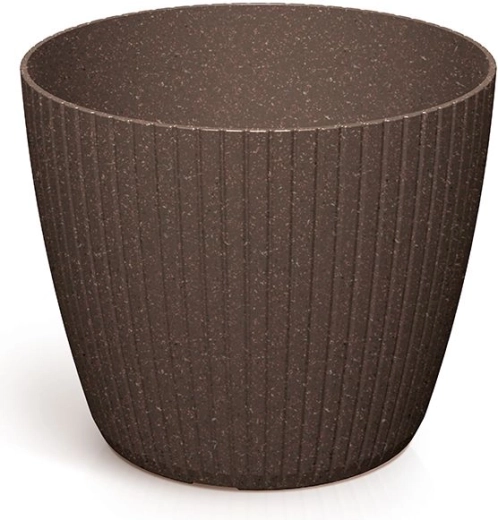 Vaso Lamia Eco Wood 13,8 cm – color caffè