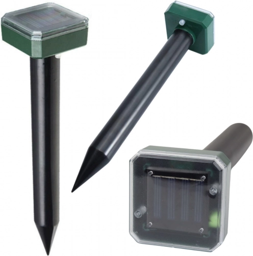 Solar Rodent and Mole Repeller with Vibration Sounds