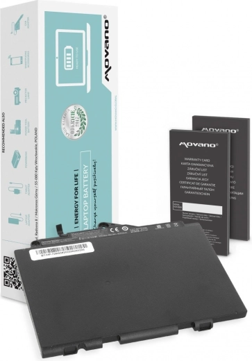 Batteria Movano SN03XL per HP EliteBook 725/820 G3 (4000 mAh, 44 Wh)