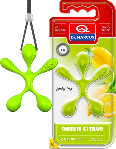 Dr. Marcus Lucky Top Green Citrus deodorante per auto