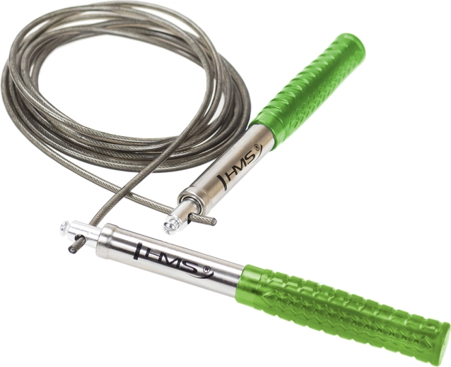 HMS SK55 Speed Jump Rope with Bearings – Green